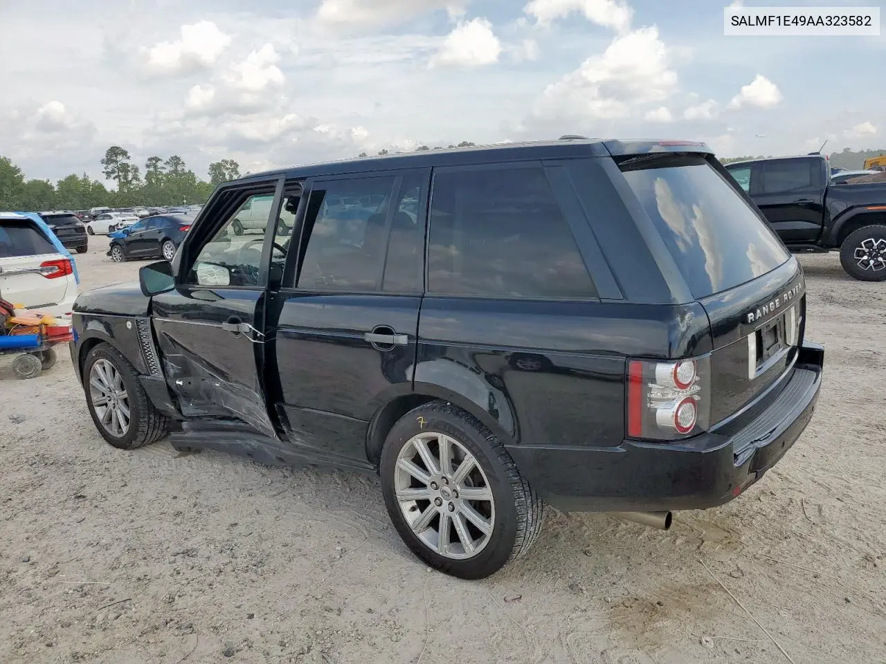 2010 Land Rover Range Rover Hse Luxury VIN: SALMF1E49AA323582 Lot: 59554225