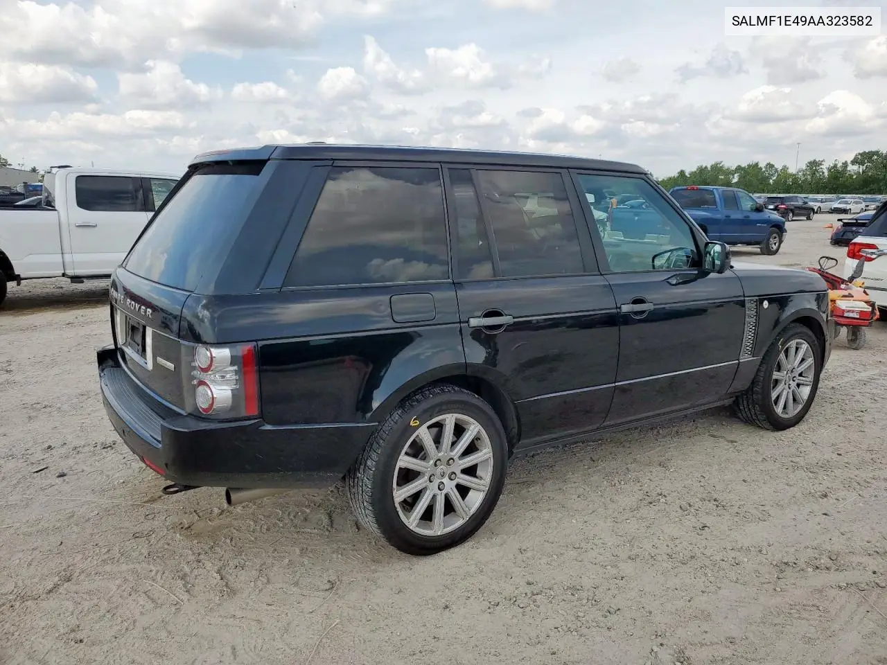 2010 Land Rover Range Rover Hse Luxury VIN: SALMF1E49AA323582 Lot: 59554225