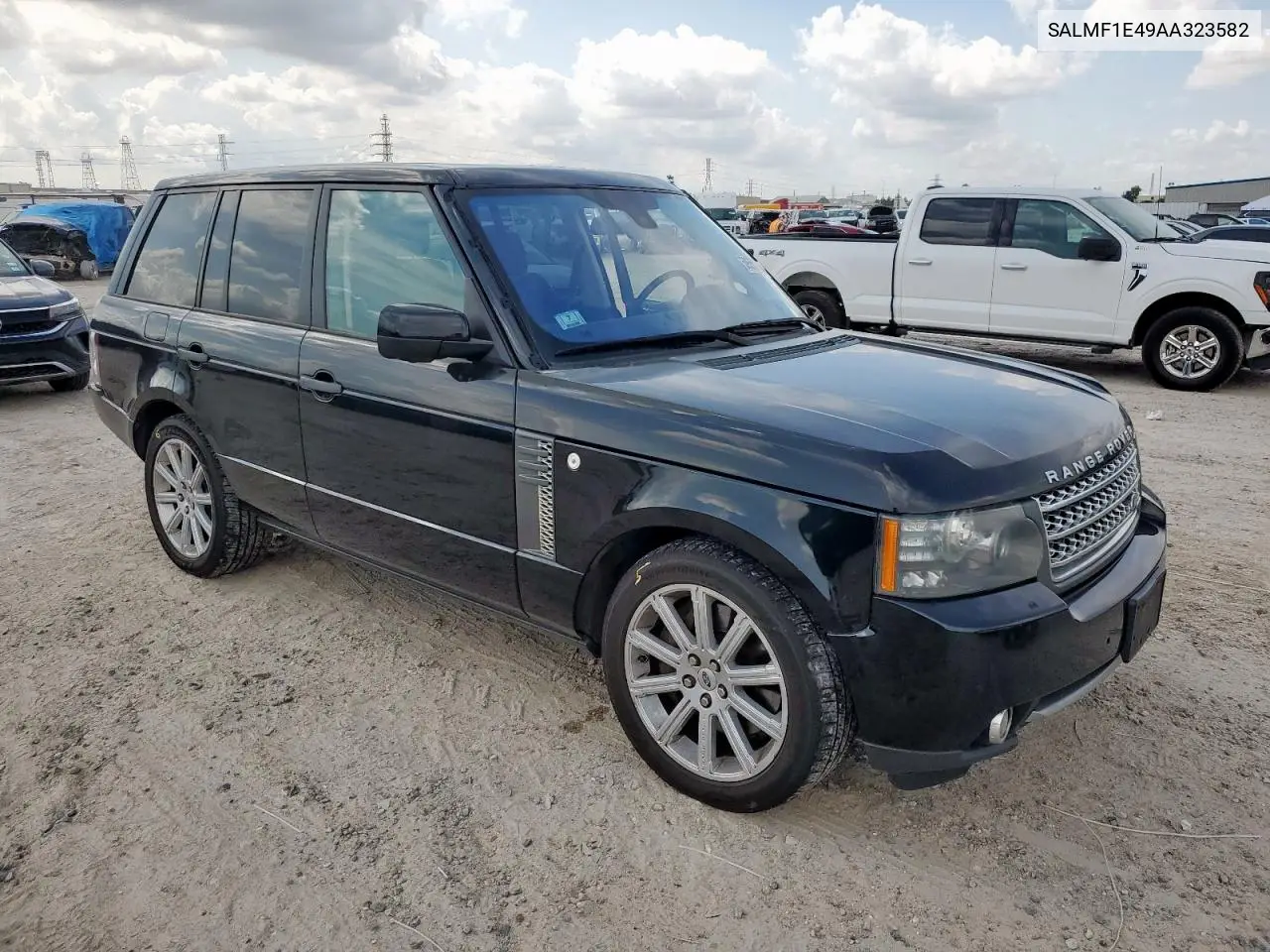 2010 Land Rover Range Rover Hse Luxury VIN: SALMF1E49AA323582 Lot: 59554225