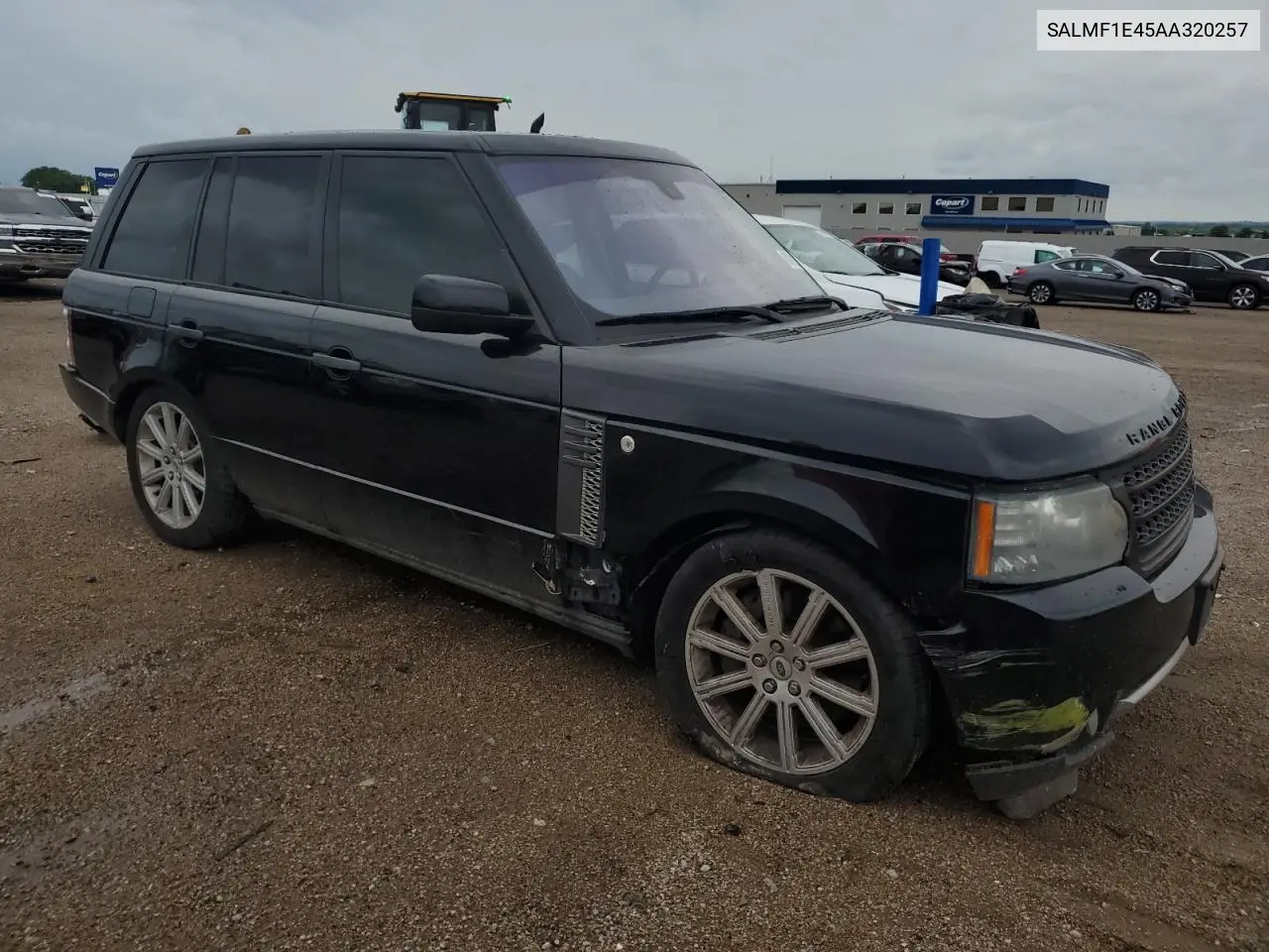 2010 Land Rover Range Rover Hse Luxury VIN: SALMF1E45AA320257 Lot: 60792215