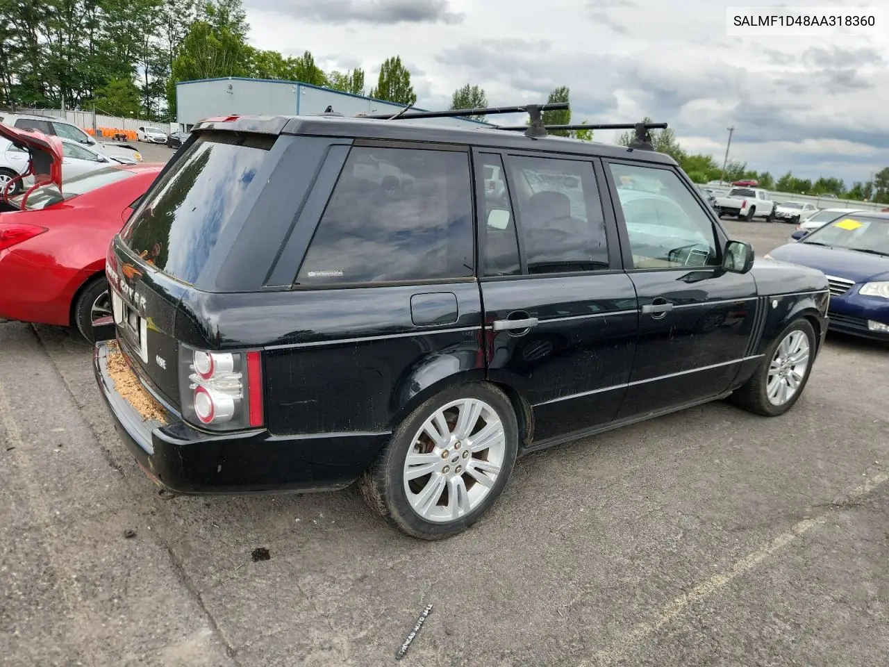 2010 Land Rover Range Rover Hse Luxury VIN: SALMF1D48AA318360 Lot: 61250735