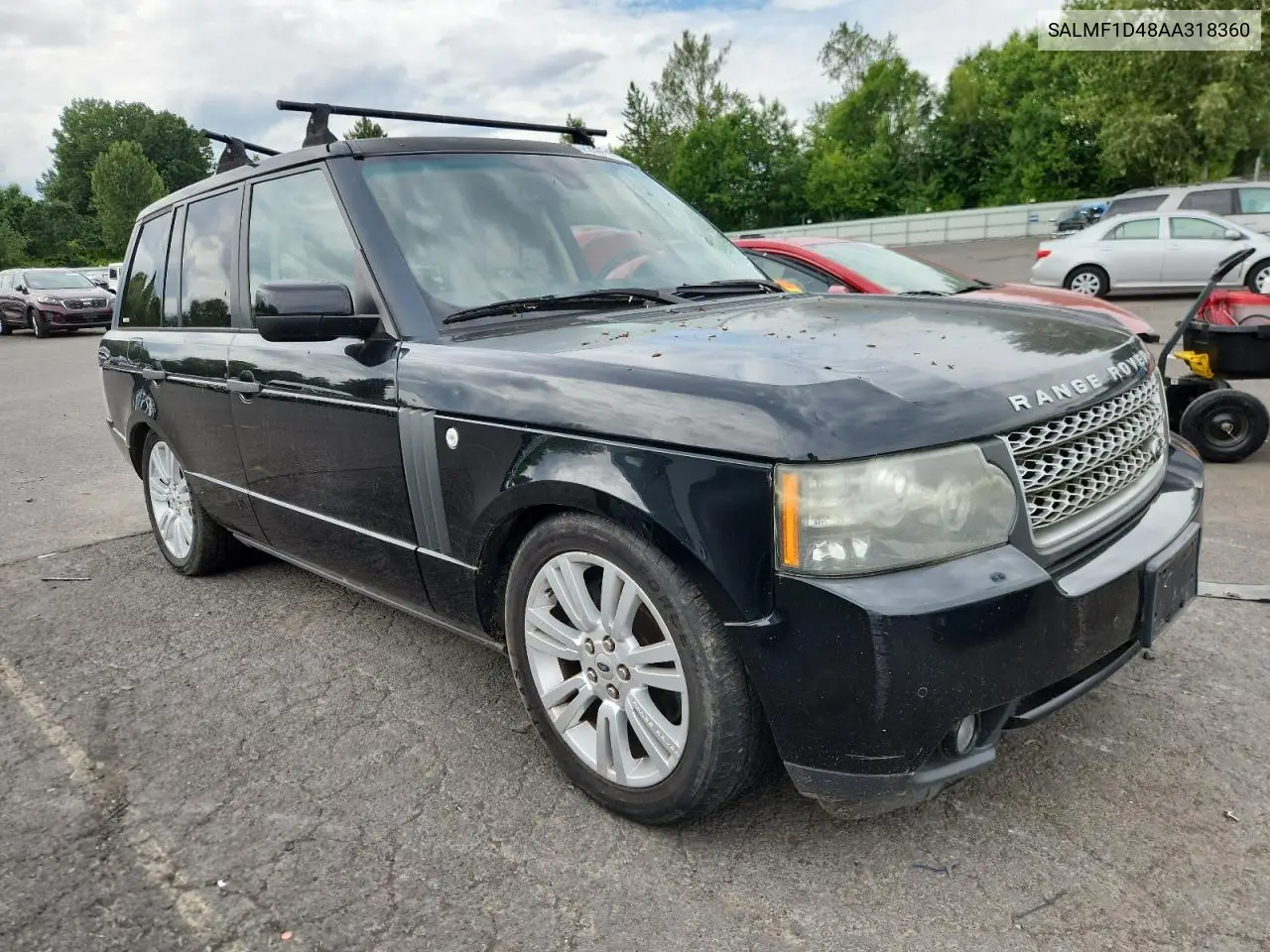 2010 Land Rover Range Rover Hse Luxury VIN: SALMF1D48AA318360 Lot: 61250735