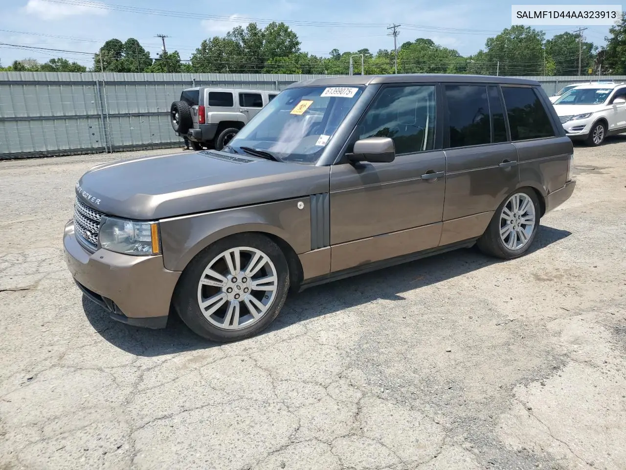 2010 Land Rover Range Rover Hse Luxury VIN: SALMF1D44AA323913 Lot: 61399075