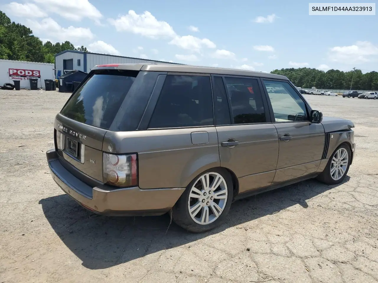 2010 Land Rover Range Rover Hse Luxury VIN: SALMF1D44AA323913 Lot: 61399075