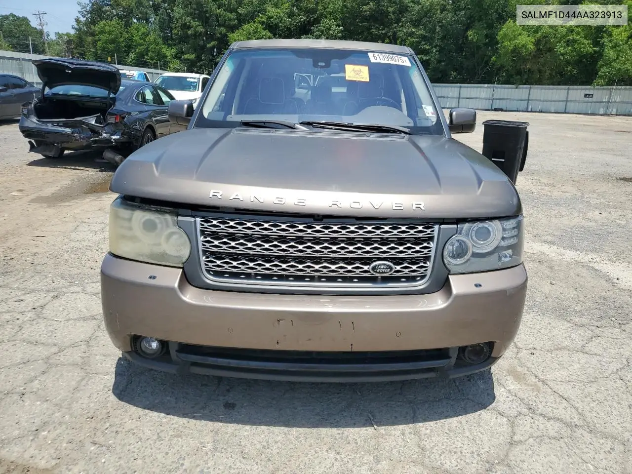 2010 Land Rover Range Rover Hse Luxury VIN: SALMF1D44AA323913 Lot: 61399075