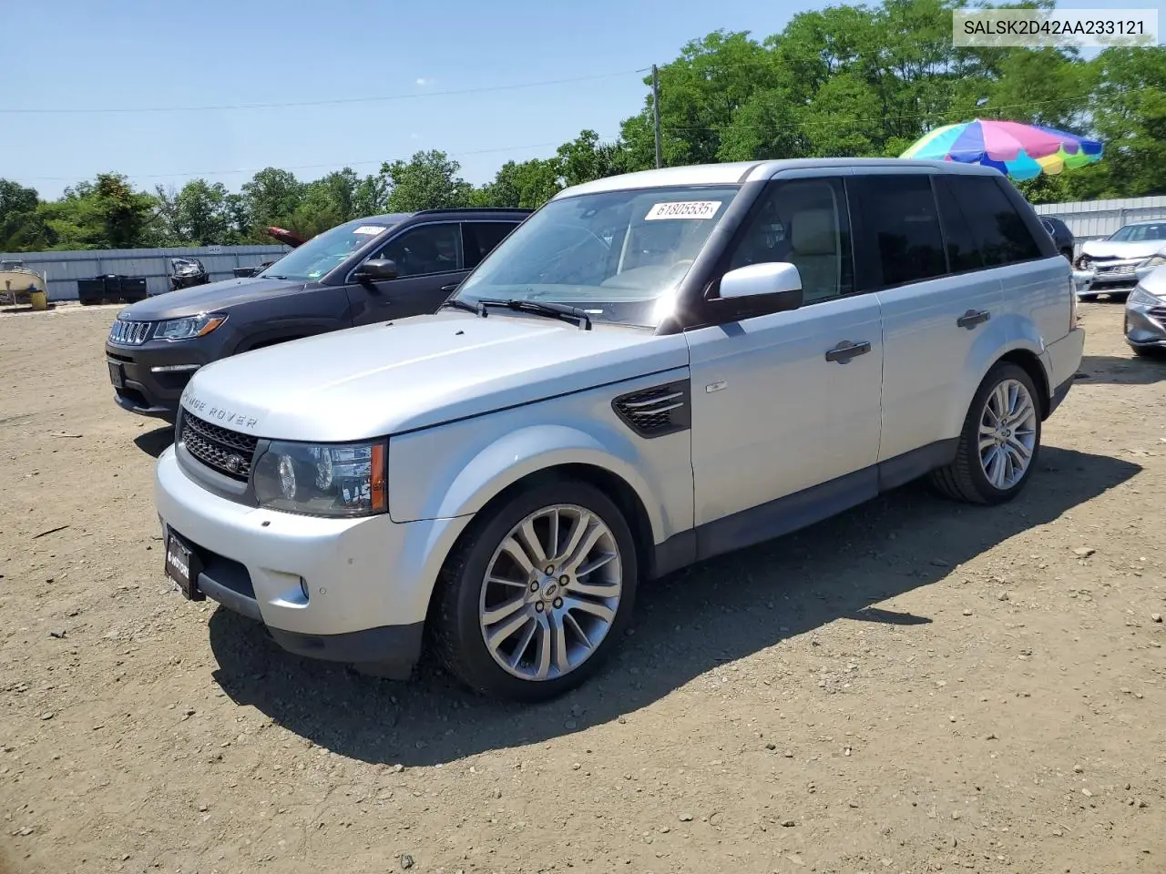 2010 Land Rover Range Rover Sport Lux VIN: SALSK2D42AA233121 Lot: 61805535