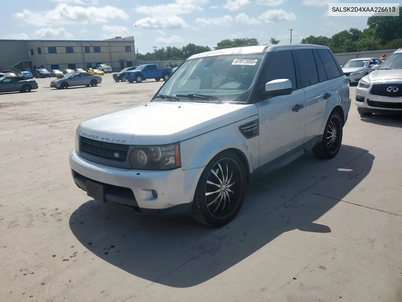2010 Land Rover Range Rover Sport Lux VIN: SALSK2D4XAA226613 Lot: 61912055