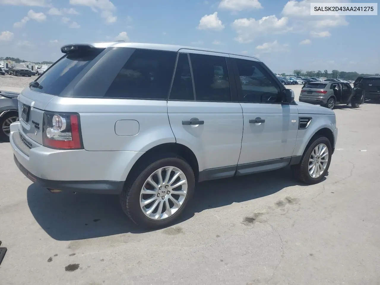 2010 Land Rover Range Rover Sport Lux VIN: SALSK2D43AA241275 Lot: 62096045