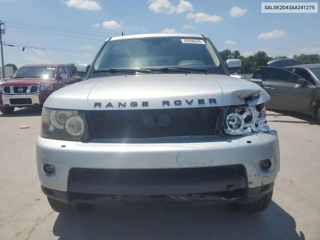 2010 Land Rover Range Rover Sport Lux VIN: SALSK2D43AA241275 Lot: 62096045