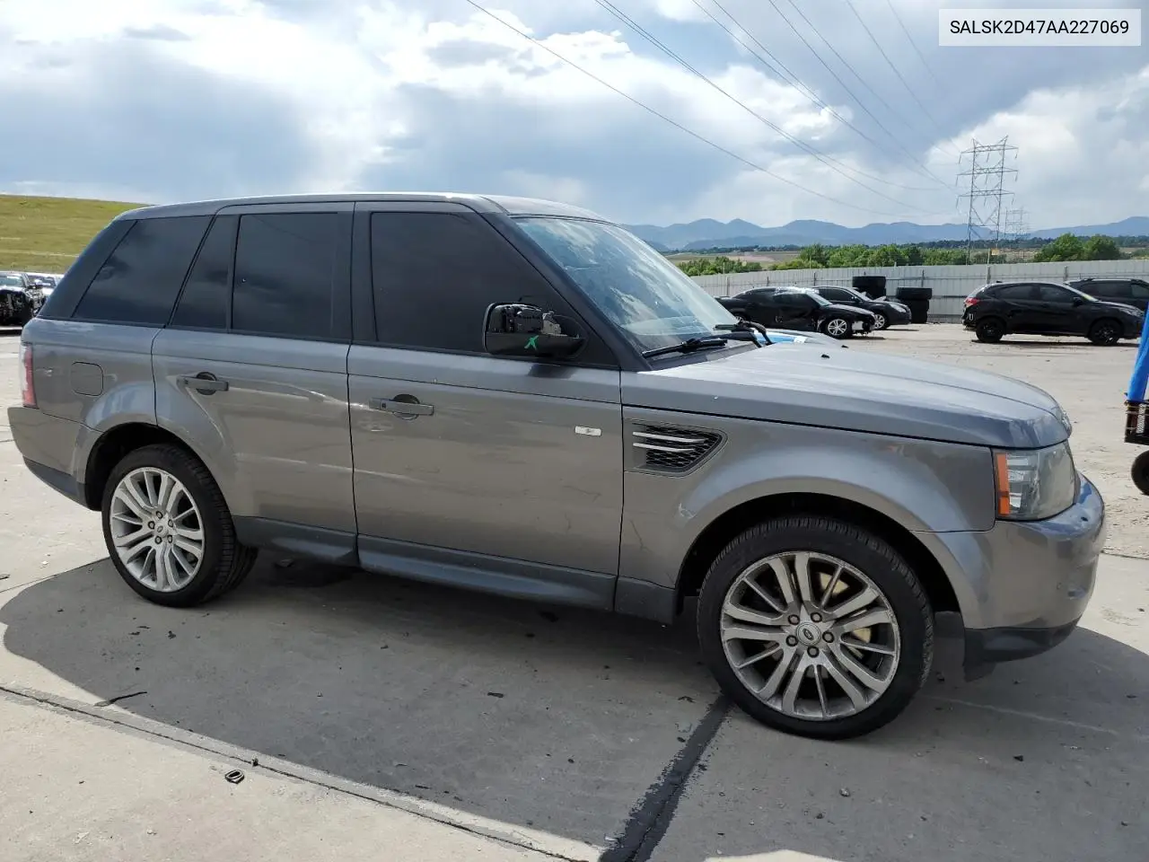 2010 Land Rover Range Rover Sport Lux VIN: SALSK2D47AA227069 Lot: 62786285