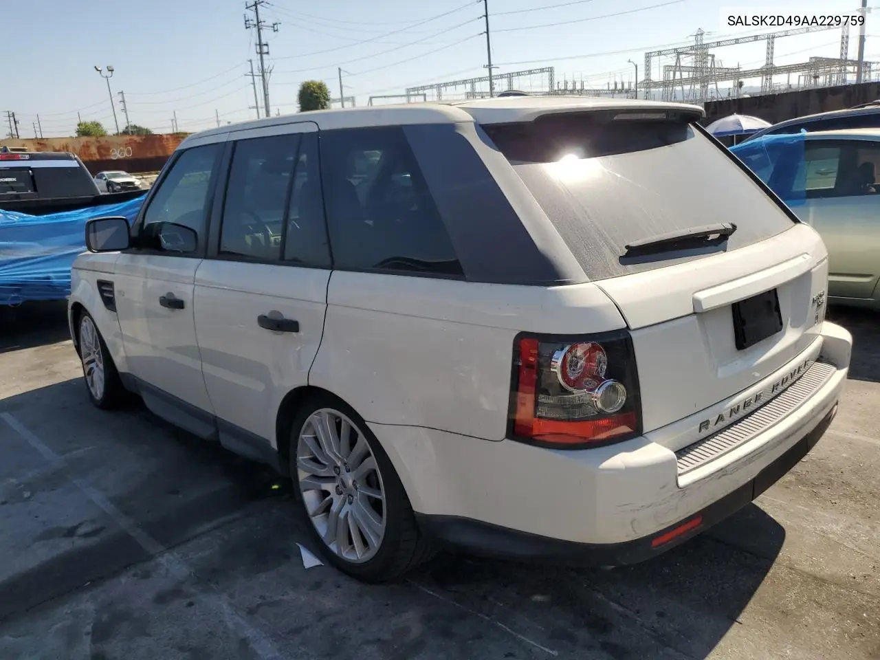 2010 Land Rover Range Rover Sport Lux VIN: SALSK2D49AA229759 Lot: 62829605