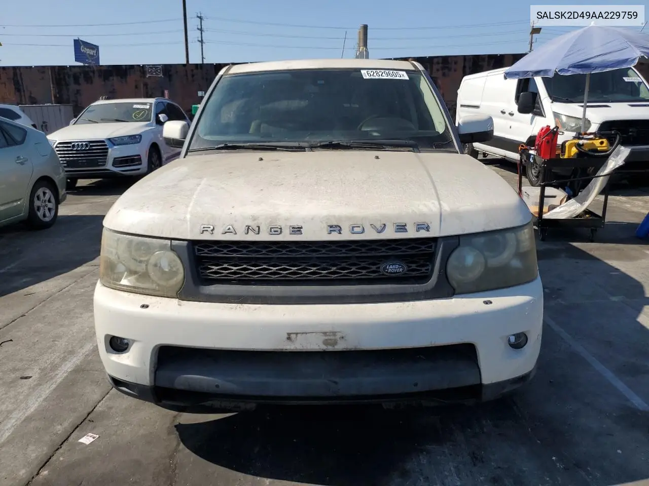 2010 Land Rover Range Rover Sport Lux VIN: SALSK2D49AA229759 Lot: 62829605