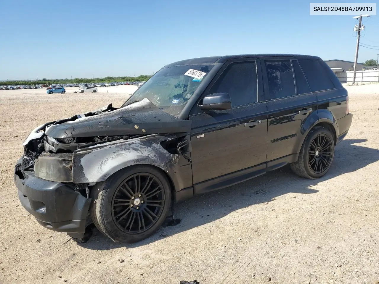 2011 Land Rover Range Rover Sport Hse VIN: SALSF2D48BA709913 Lot: 56683735