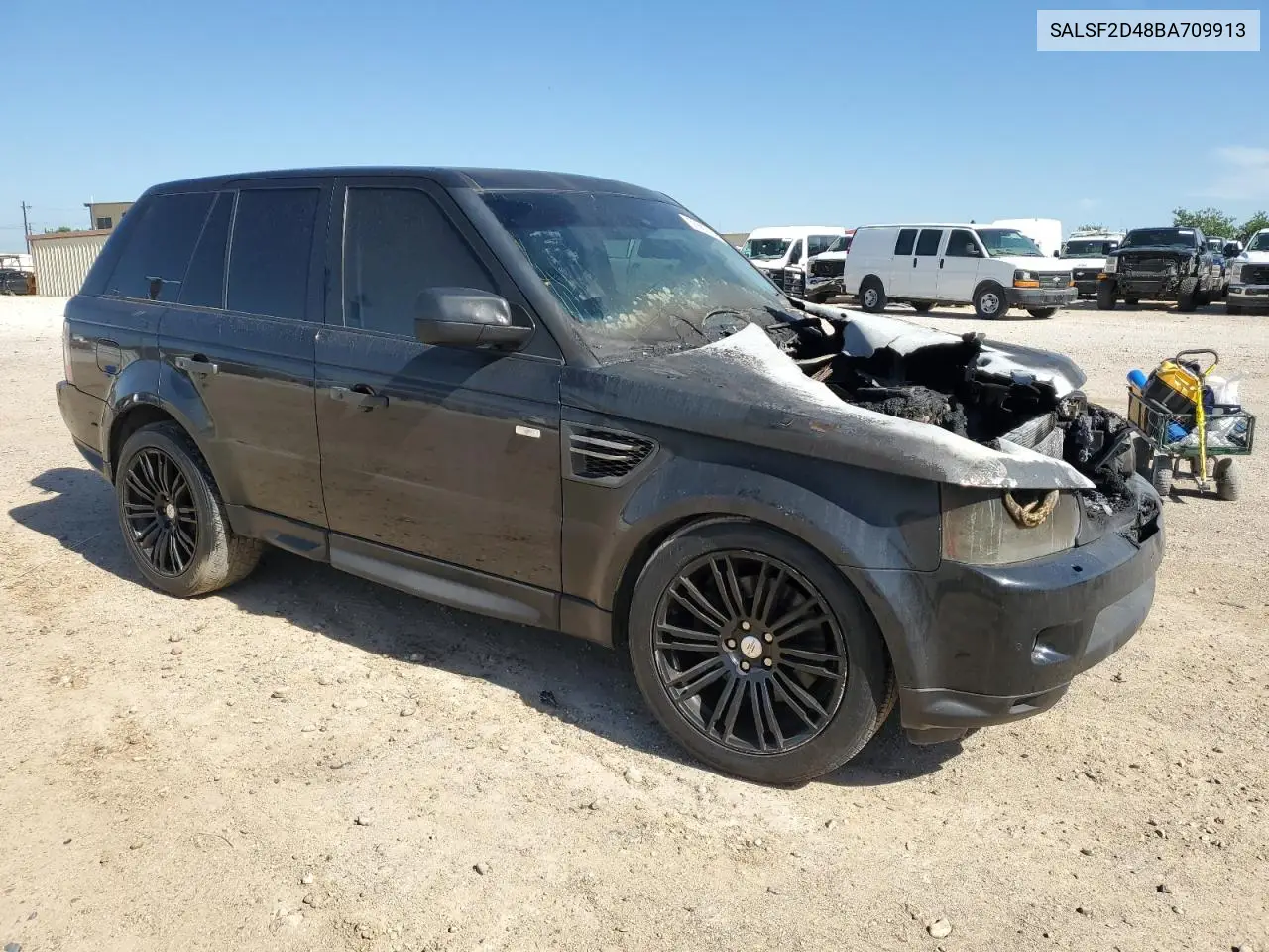 2011 Land Rover Range Rover Sport Hse VIN: SALSF2D48BA709913 Lot: 56683735