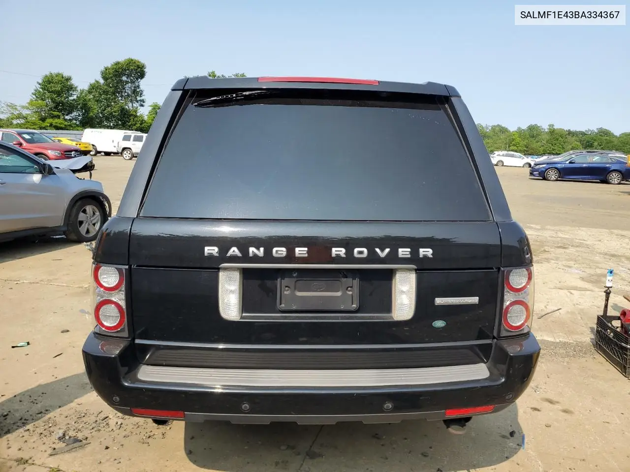 2011 Land Rover Range Rover Hse Luxury VIN: SALMF1E43BA334367 Lot: 59348225