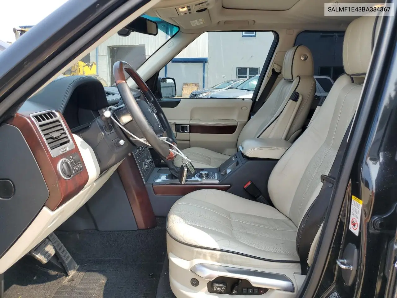 2011 Land Rover Range Rover Hse Luxury VIN: SALMF1E43BA334367 Lot: 59348225