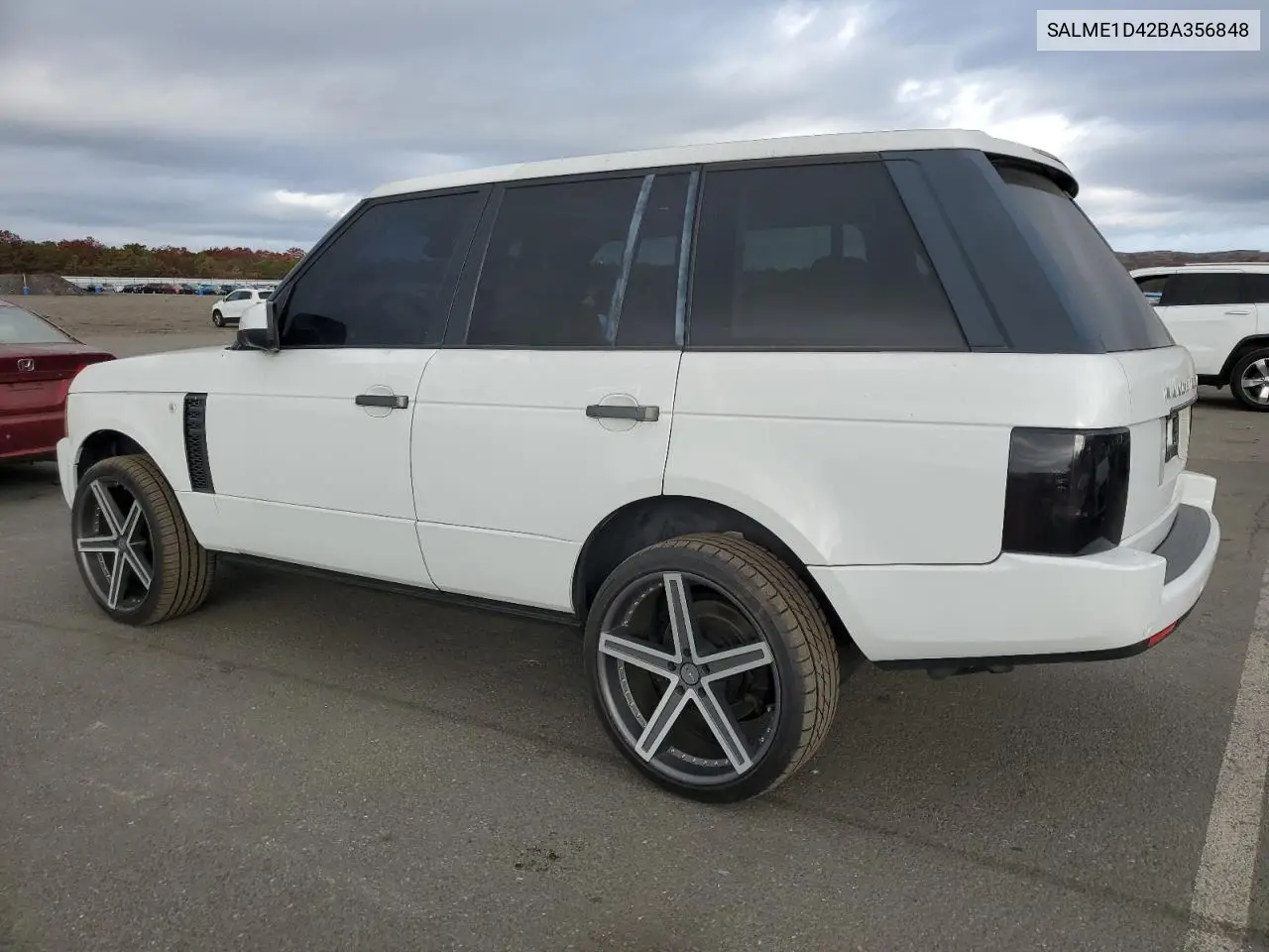 2011 Land Rover Range Rover Hse VIN: SALME1D42BA356848 Lot: 59498275