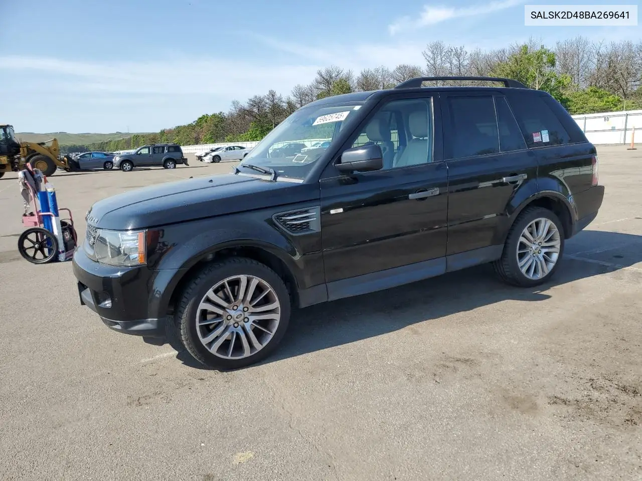 2011 Land Rover Range Rover Sport Lux VIN: SALSK2D48BA269641 Lot: 59625745