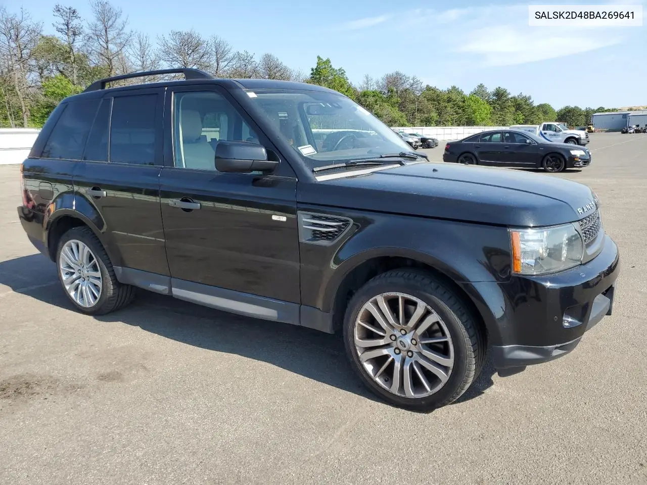 2011 Land Rover Range Rover Sport Lux VIN: SALSK2D48BA269641 Lot: 59625745
