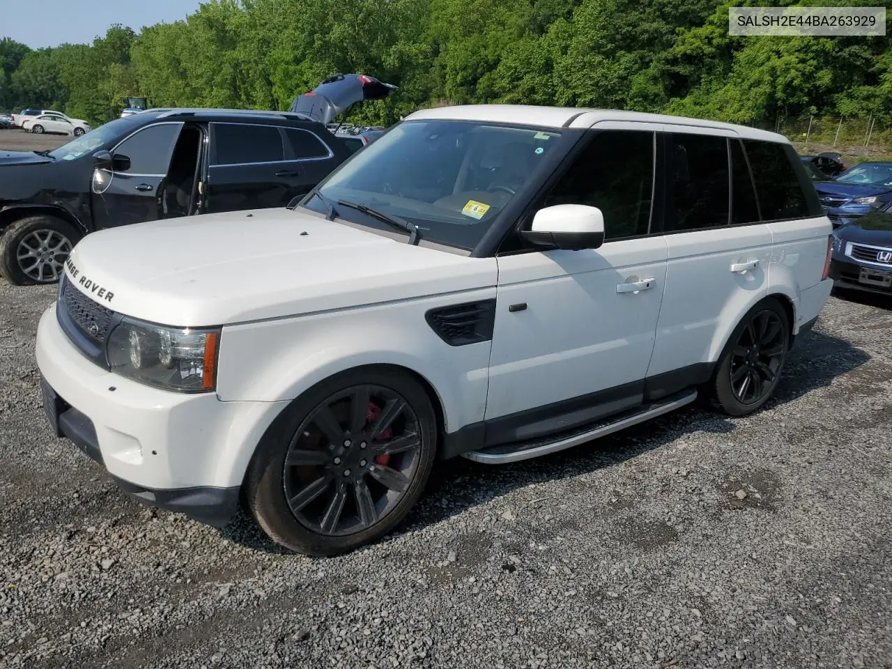 2011 Land Rover Range Rover Sport Sc VIN: SALSH2E44BA263929 Lot: 60516805