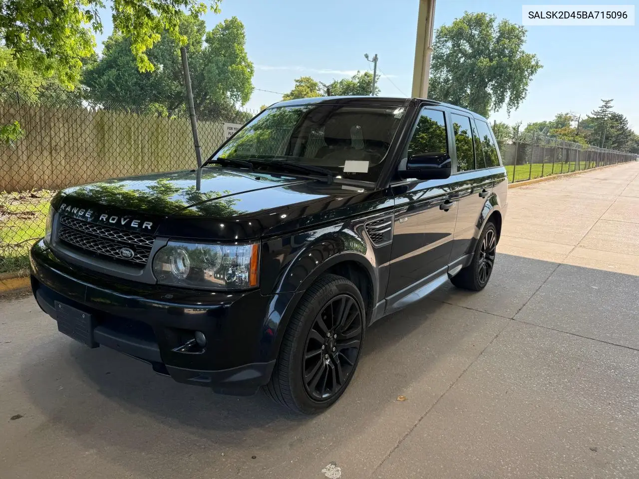 2011 Land Rover Range Rover Sport Lux VIN: SALSK2D45BA715096 Lot: 60560005