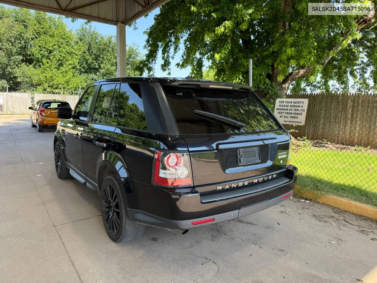 2011 Land Rover Range Rover Sport Lux VIN: SALSK2D45BA715096 Lot: 60560005