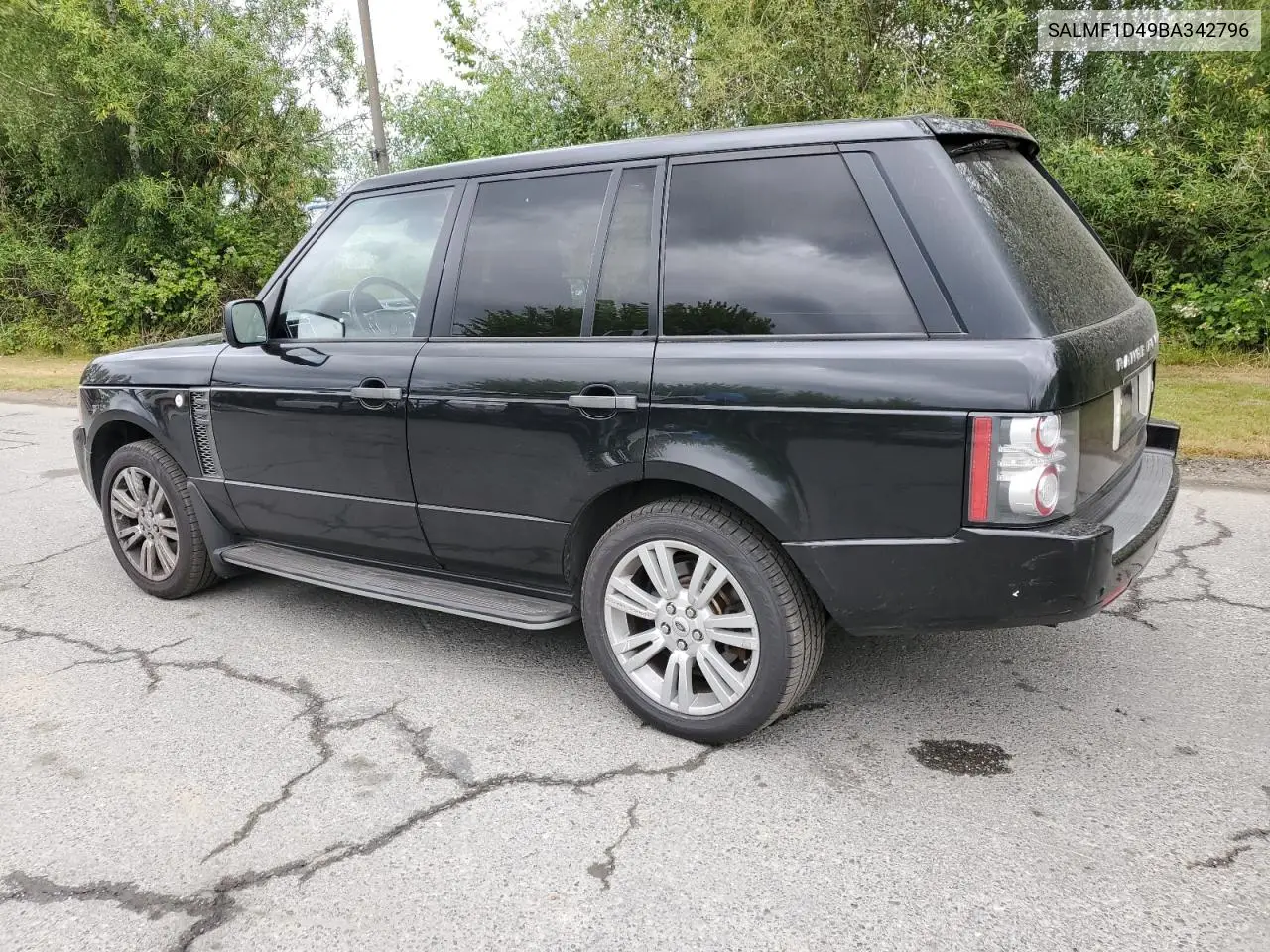 2011 Land Rover Range Rover Hse Luxury VIN: SALMF1D49BA342796 Lot: 60671625