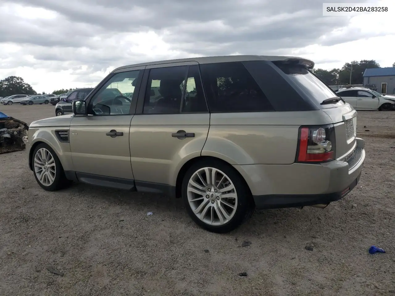 2011 Land Rover Range Rover Sport Lux VIN: SALSK2D42BA283258 Lot: 60819105