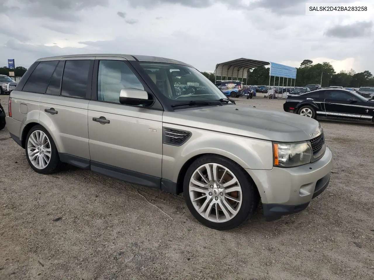 2011 Land Rover Range Rover Sport Lux VIN: SALSK2D42BA283258 Lot: 60819105