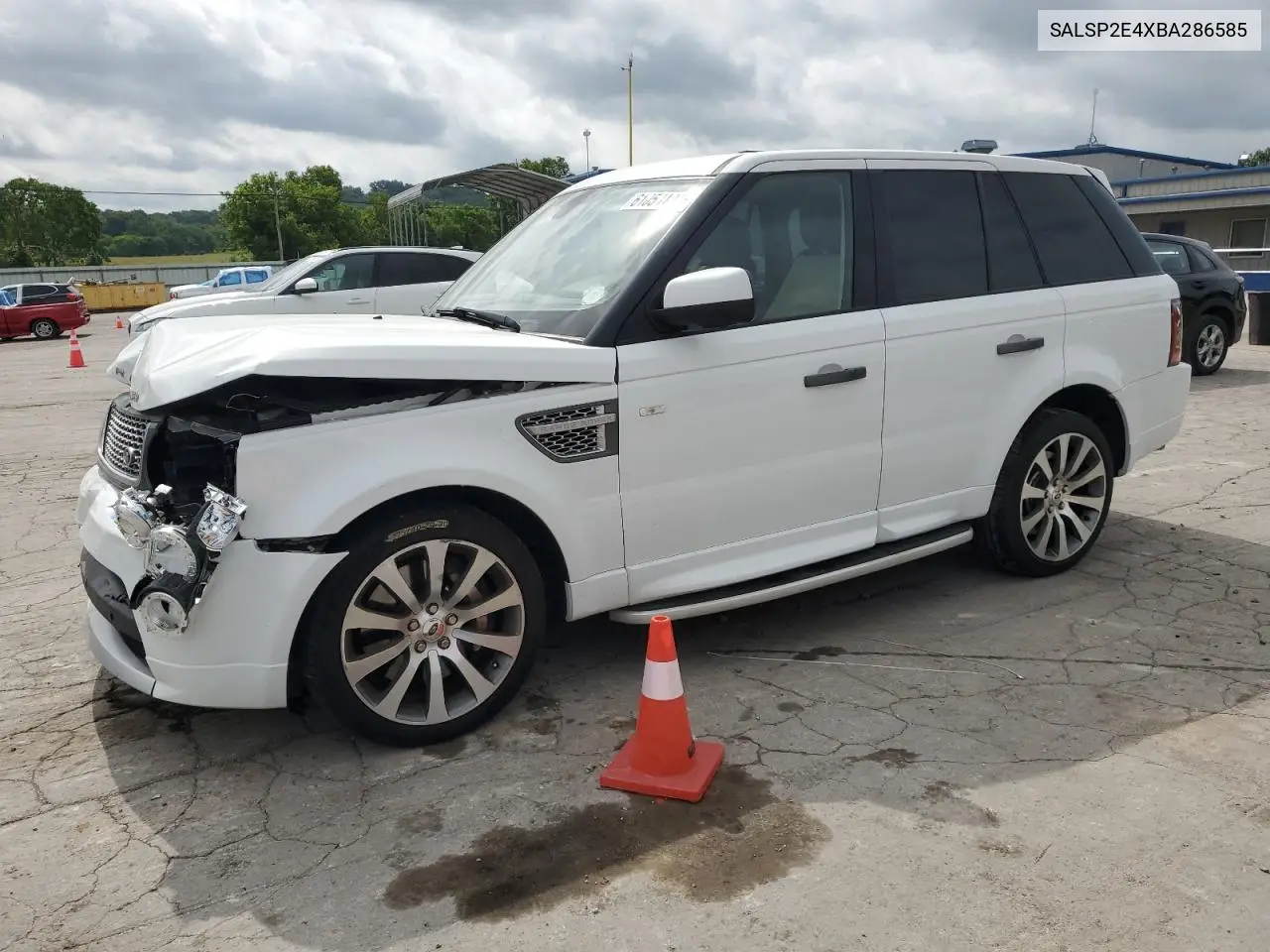 2011 Land Rover Range Rover Sport Autobiography VIN: SALSP2E4XBA286585 Lot: 61053405