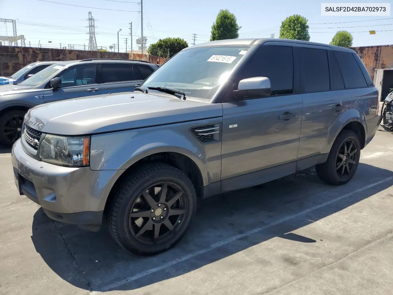 2011 Land Rover Range Rover Sport Hse VIN: SALSF2D42BA702973 Lot: 61421615