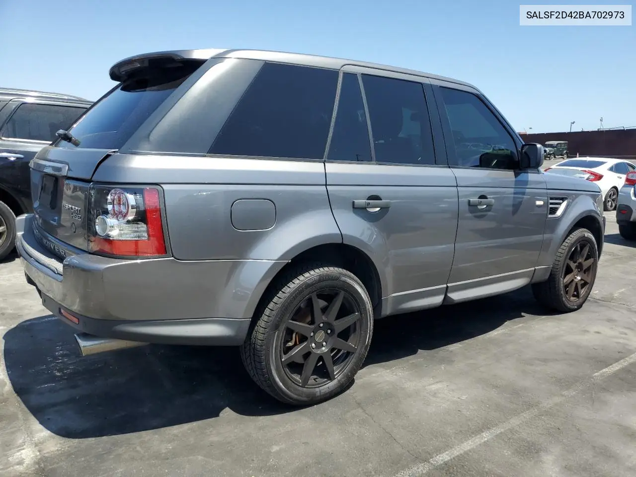 2011 Land Rover Range Rover Sport Hse VIN: SALSF2D42BA702973 Lot: 61421615