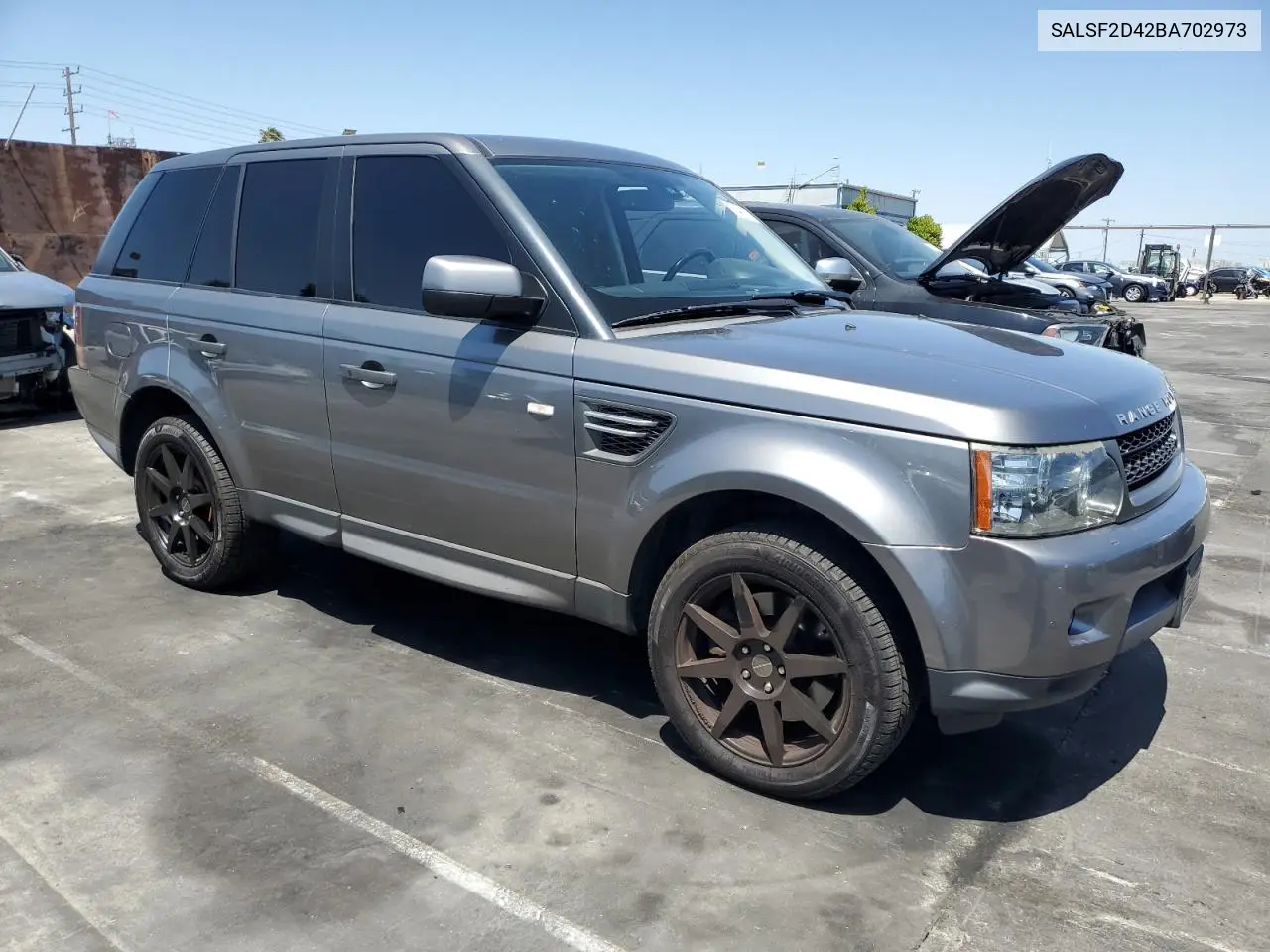 2011 Land Rover Range Rover Sport Hse VIN: SALSF2D42BA702973 Lot: 61421615