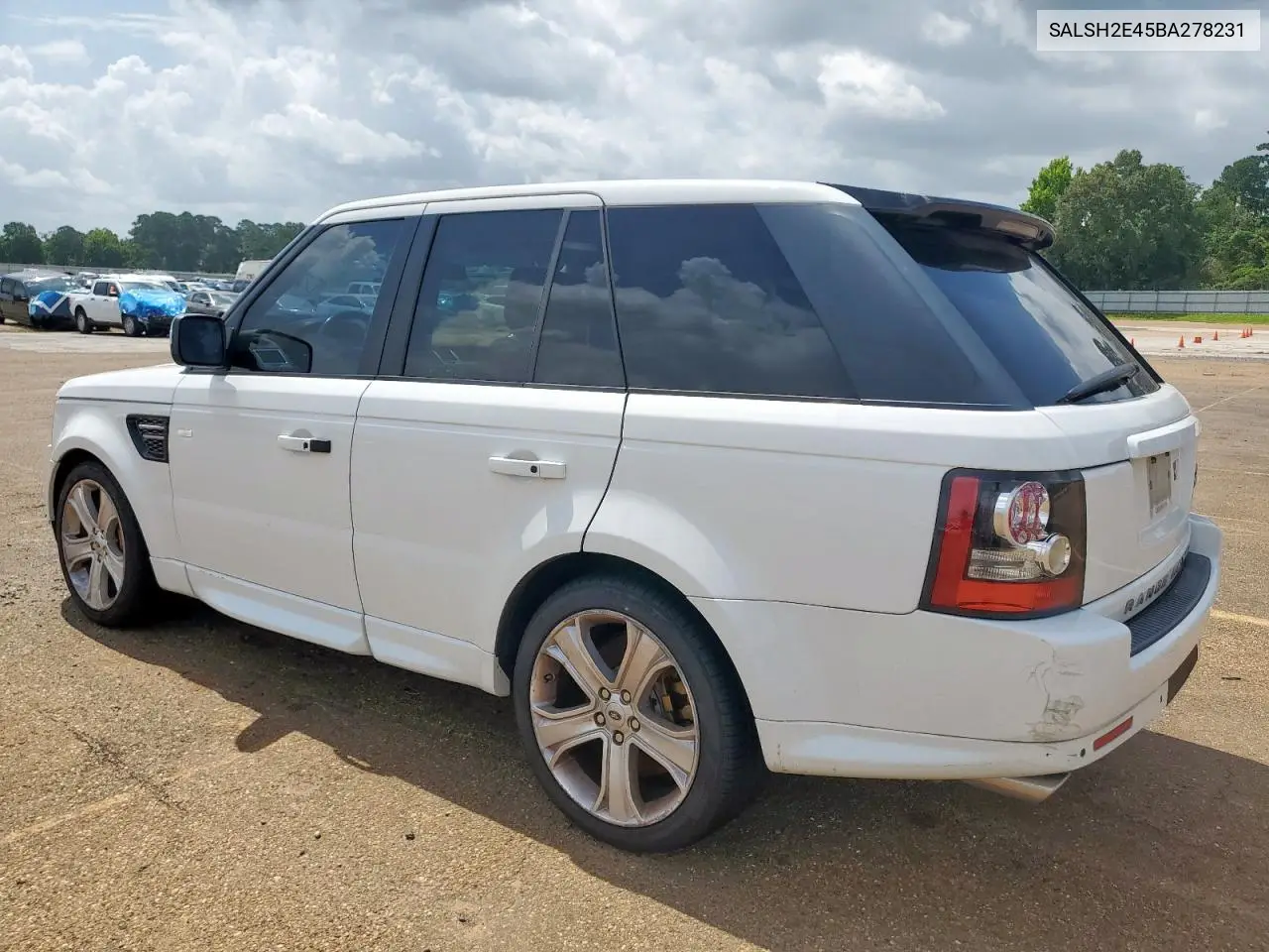 2011 Land Rover Range Rover Sport Sc VIN: SALSH2E45BA278231 Lot: 61442385