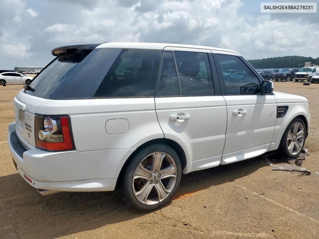 2011 Land Rover Range Rover Sport Sc VIN: SALSH2E45BA278231 Lot: 61442385
