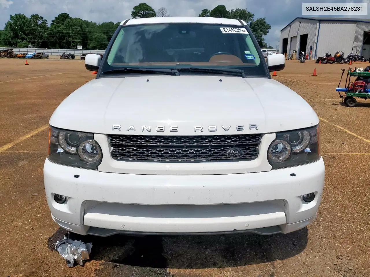 2011 Land Rover Range Rover Sport Sc VIN: SALSH2E45BA278231 Lot: 61442385