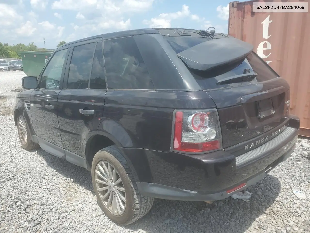 2011 Land Rover Range Rover Sport Hse VIN: SALSF2D47BA284068 Lot: 62230765