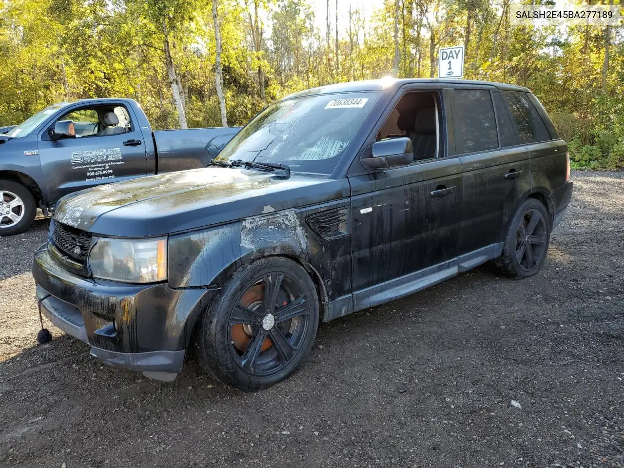 2011 Land Rover Range Rover Sport Sc VIN: SALSH2E45BA277189 Lot: 70638344
