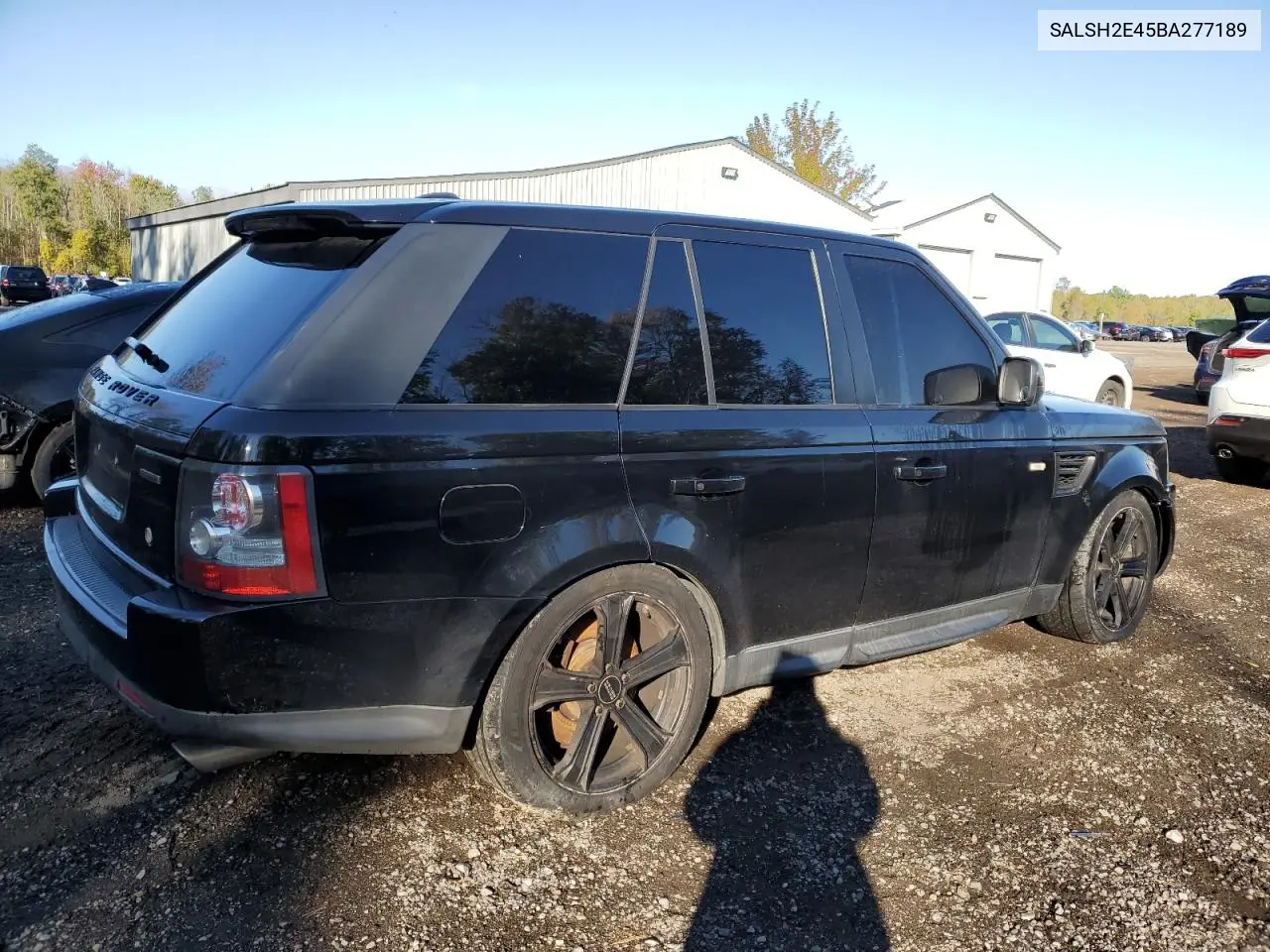 2011 Land Rover Range Rover Sport Sc VIN: SALSH2E45BA277189 Lot: 70638344