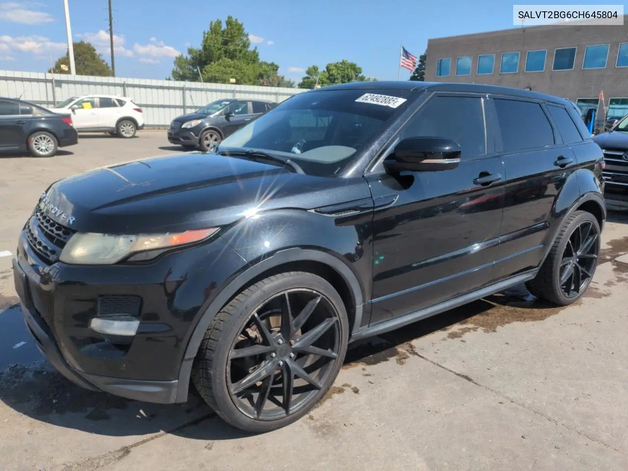 2012 Land Rover Range Rover Evoque Dynamic Premium VIN: SALVT2BG6CH645804 Lot: 62492885