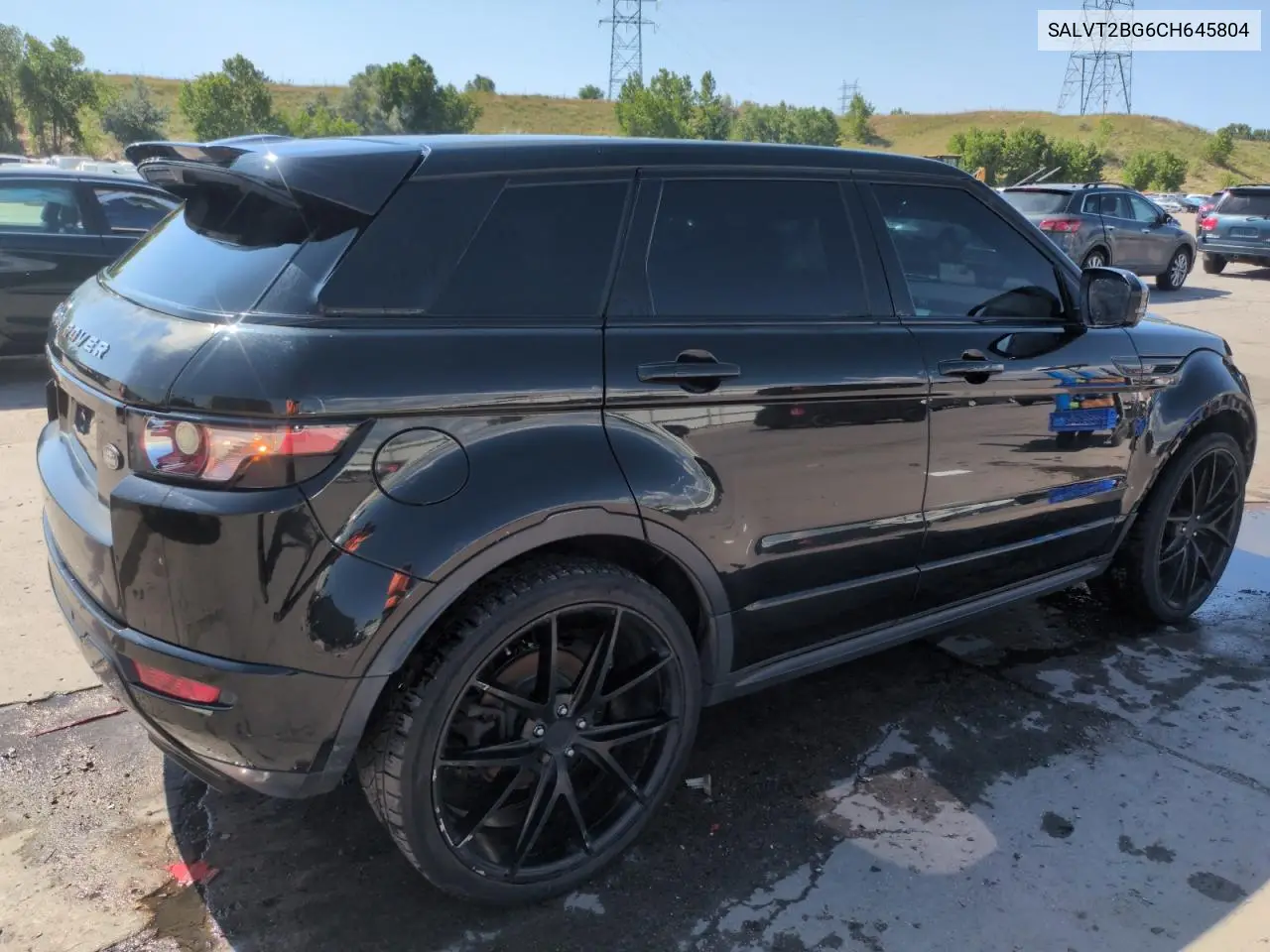 2012 Land Rover Range Rover Evoque Dynamic Premium VIN: SALVT2BG6CH645804 Lot: 62492885