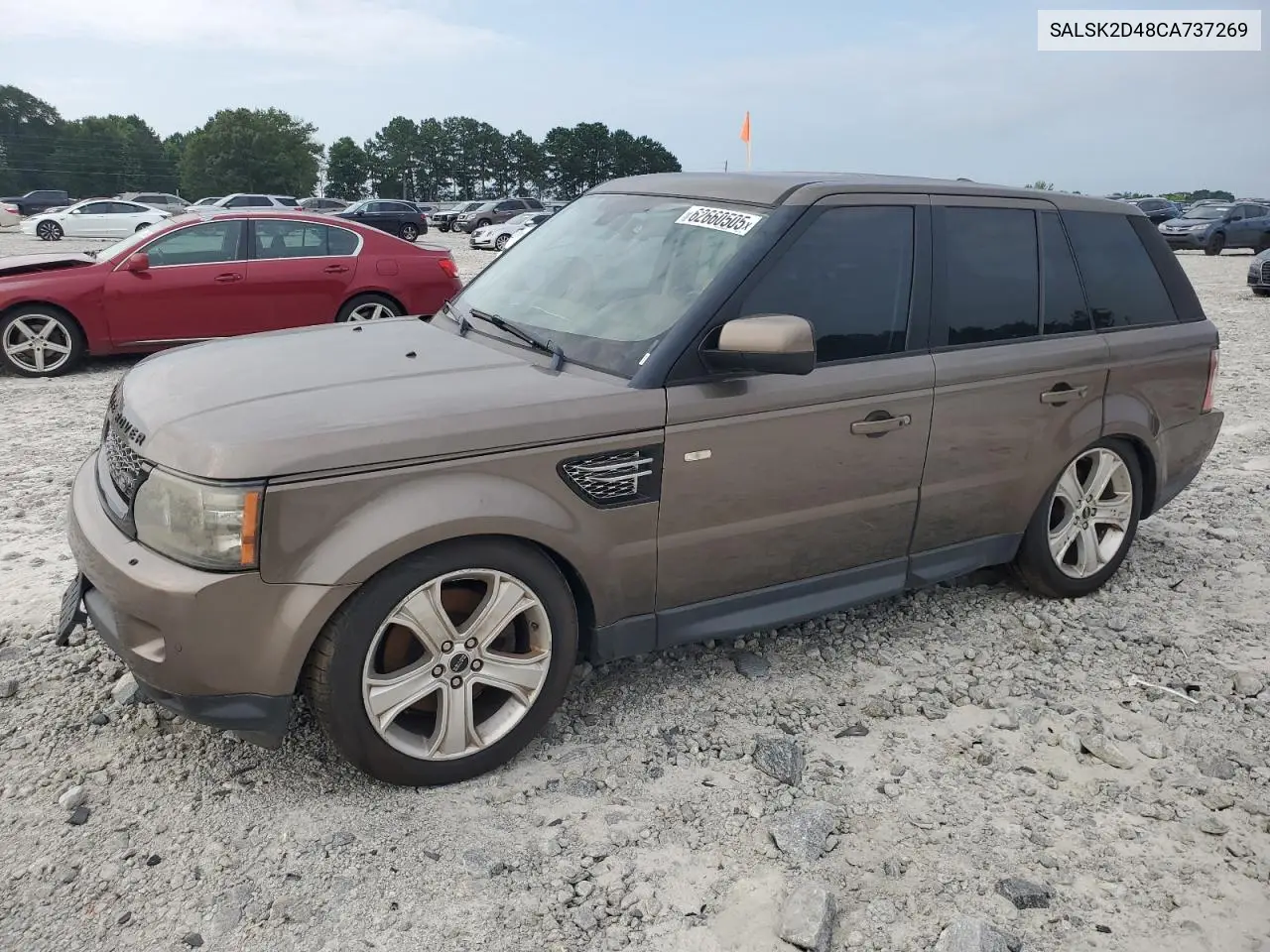 2012 Land Rover Range Rover Sport Hse Luxury VIN: SALSK2D48CA737269 Lot: 62660505