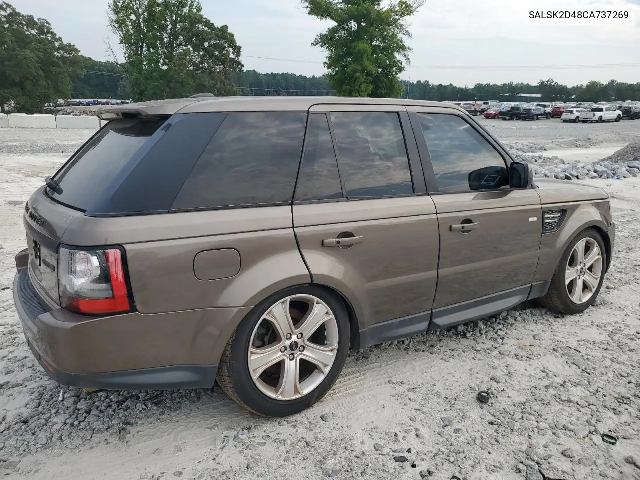 2012 Land Rover Range Rover Sport Hse Luxury VIN: SALSK2D48CA737269 Lot: 62660505
