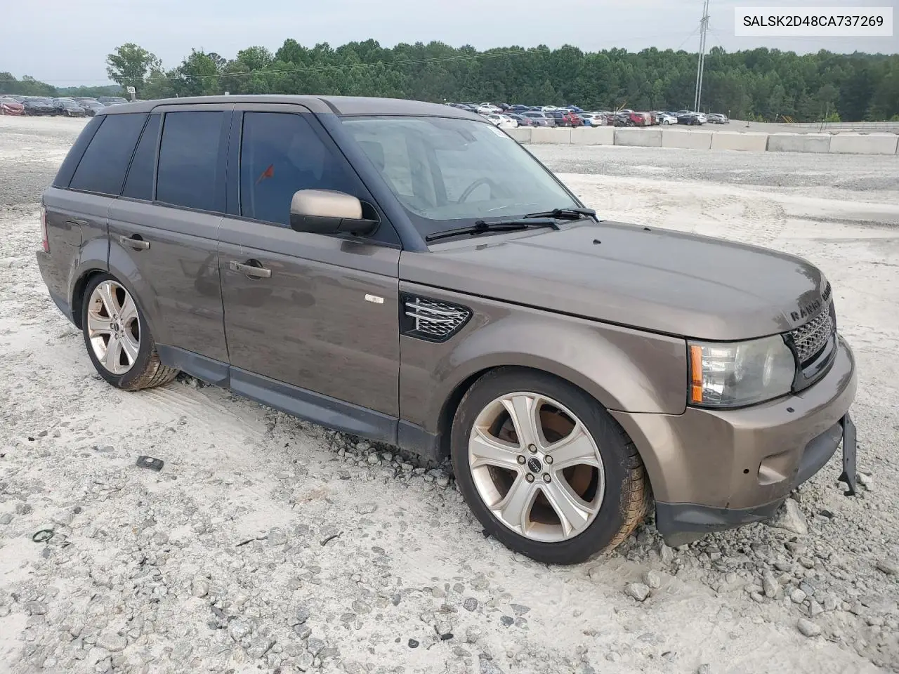 2012 Land Rover Range Rover Sport Hse Luxury VIN: SALSK2D48CA737269 Lot: 62660505