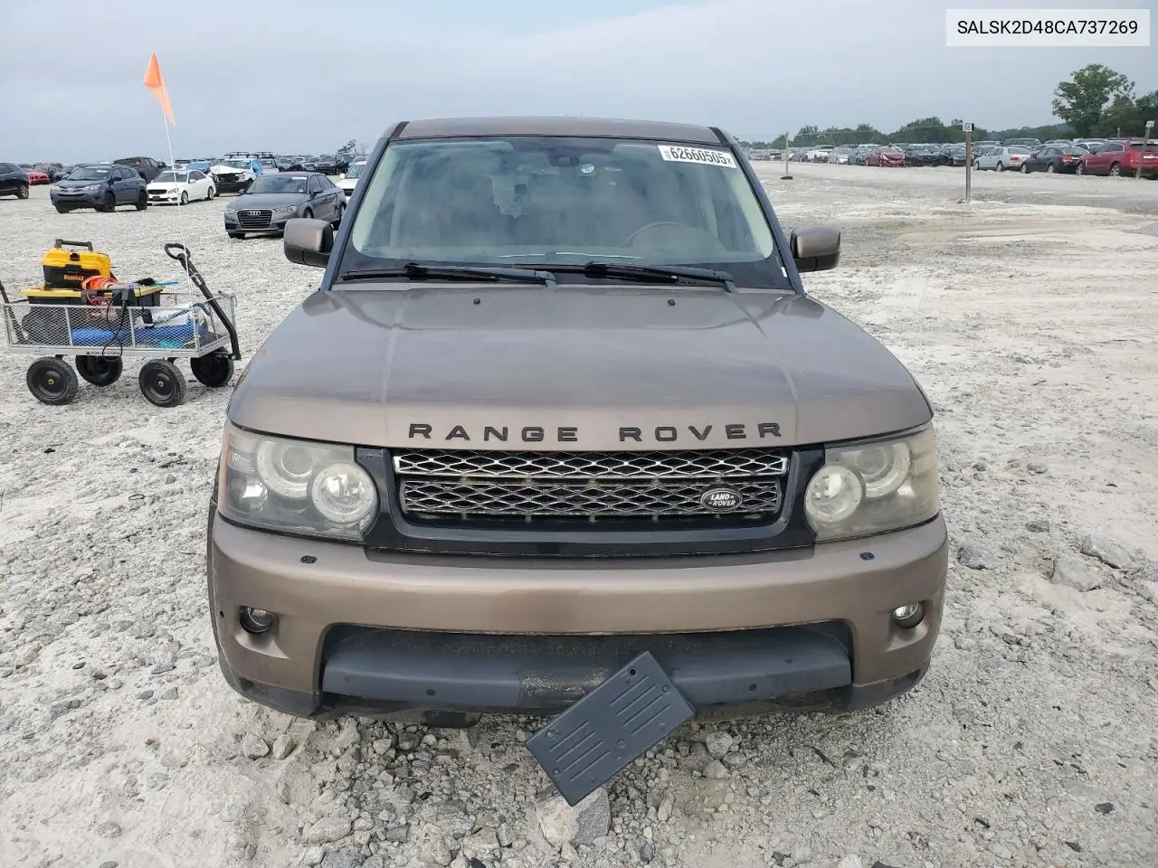 2012 Land Rover Range Rover Sport Hse Luxury VIN: SALSK2D48CA737269 Lot: 62660505
