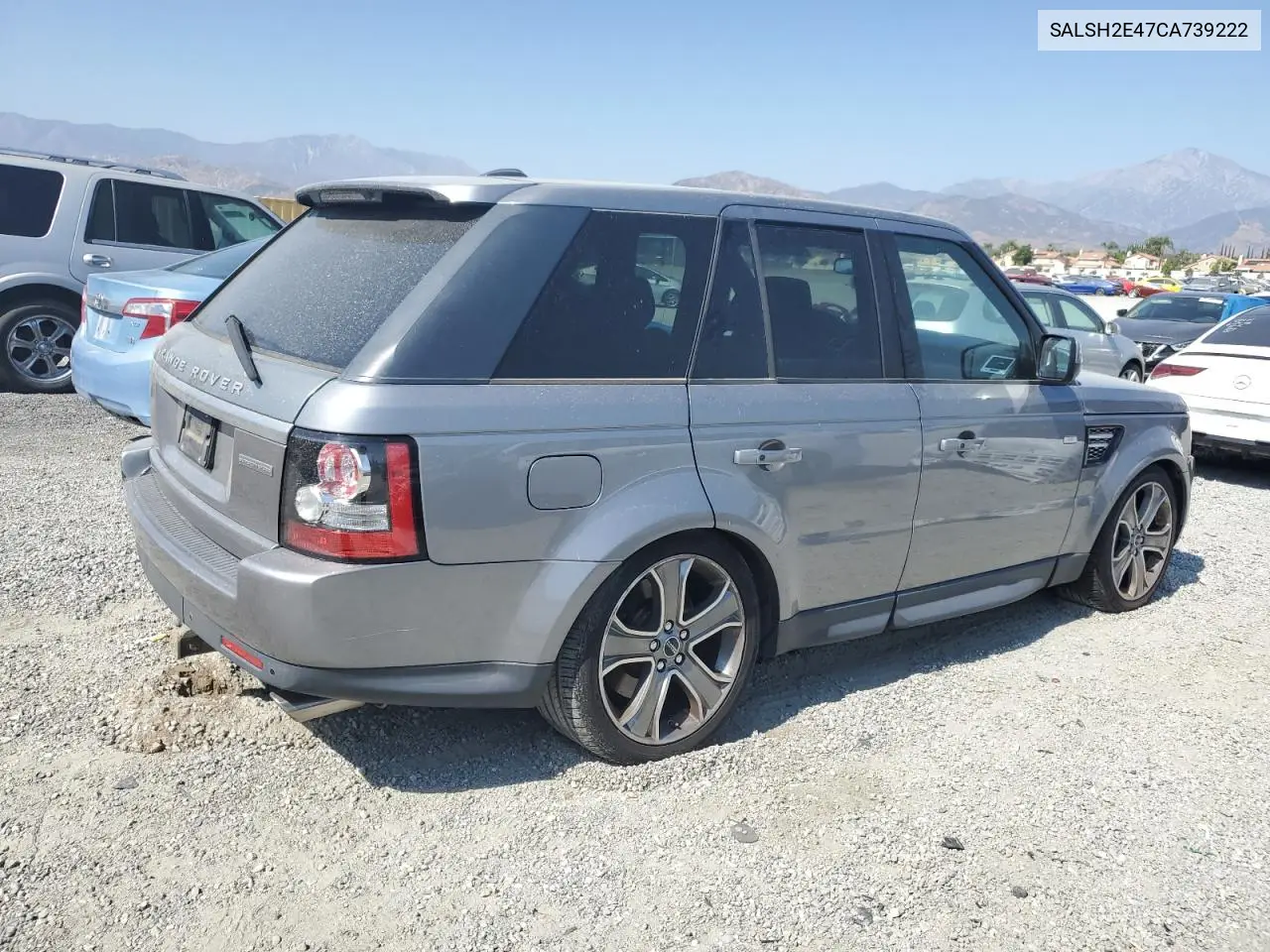 2012 Land Rover Range Rover Sport Sc VIN: SALSH2E47CA739222 Lot: 62760395
