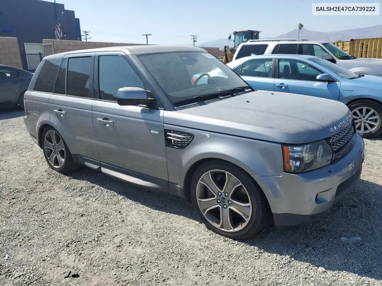 2012 Land Rover Range Rover Sport Sc VIN: SALSH2E47CA739222 Lot: 62760395