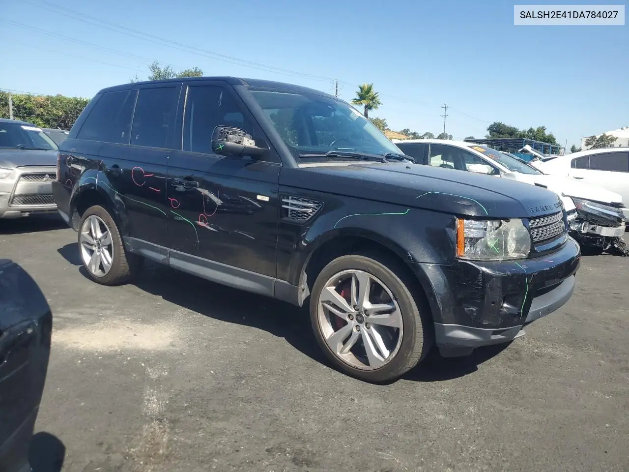2013 Land Rover Range Rover Sport Sc VIN: SALSH2E41DA784027 Lot: 62400115