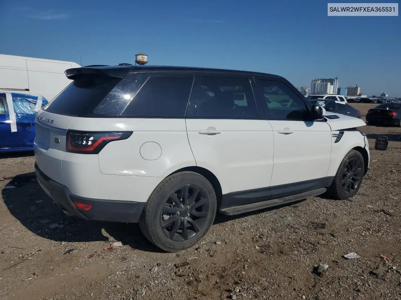 2014 Land Rover Range Rover Sport Hse VIN: SALWR2WFXEA365531 Lot: 62326395