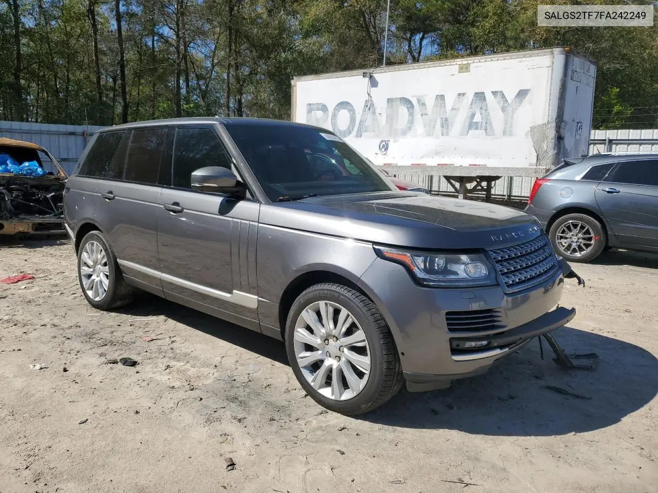 2015 Land Rover Range Rover Supercharged VIN: SALGS2TF7FA242249 Lot: 48883205